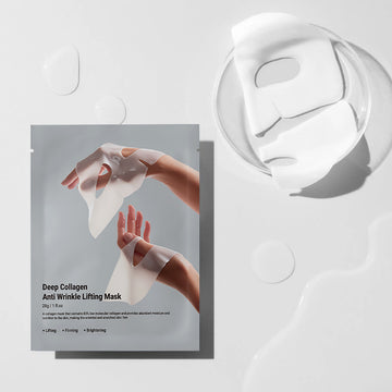 collagen gel mask for radiant skin