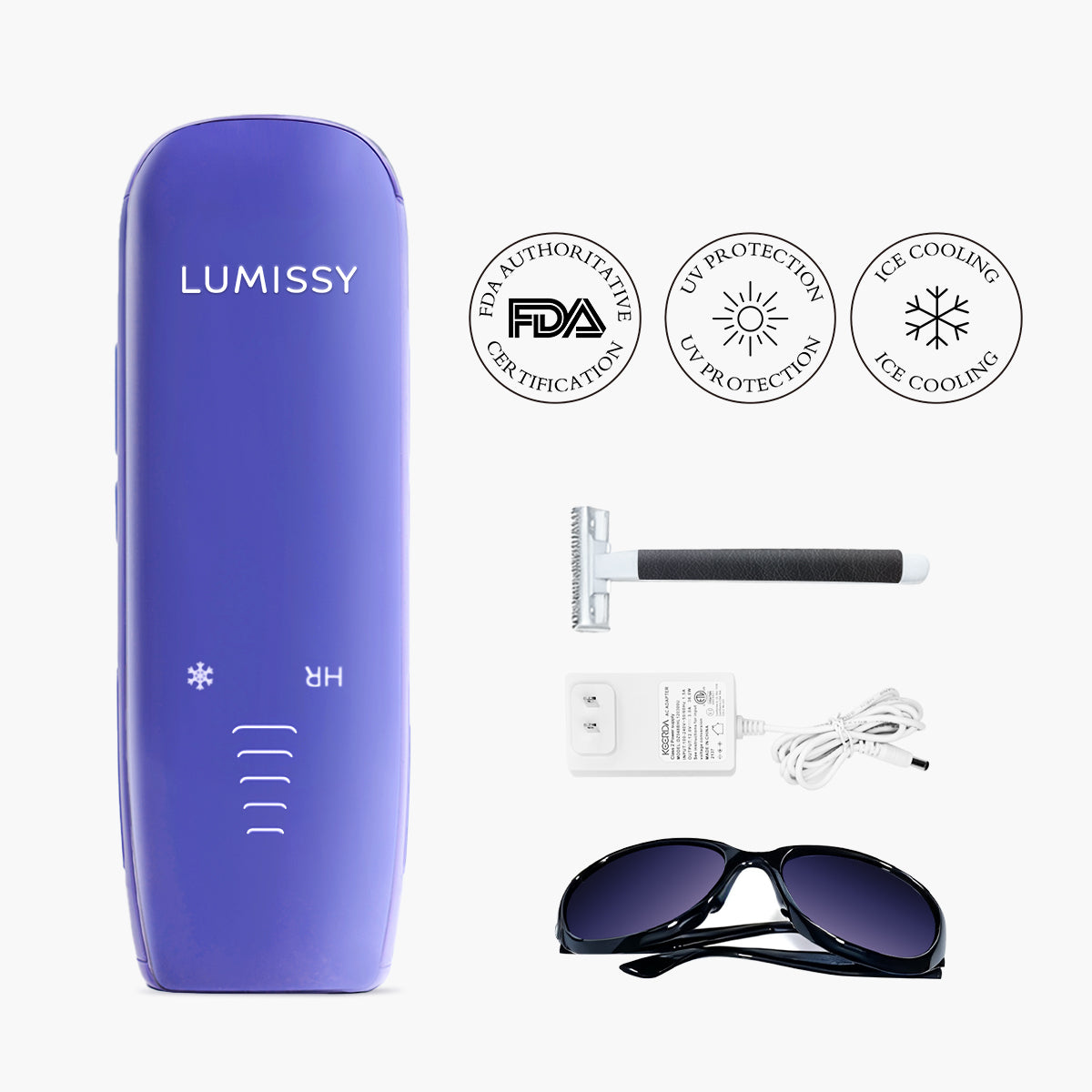 fda approved lumissy ipl hair removal device