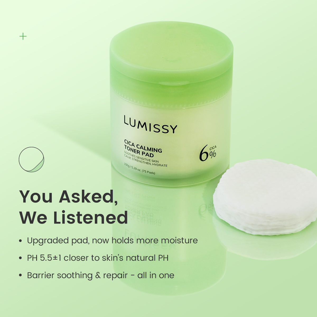 soothing toner pads for redness and irritation