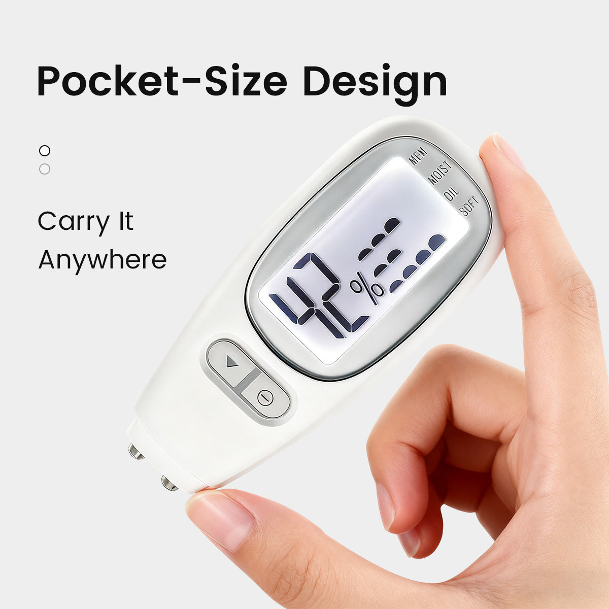 portable skin analyzer device for home use